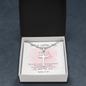 God is Within You | Artisan Stainless Steel Cross | For Her