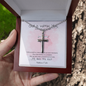 God is Within You | Artisan Stainless Steel Cross | For Her