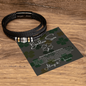 To My Badass Son | Bracelet | For Him