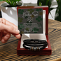 To My Badass Son | Bracelet | For Him