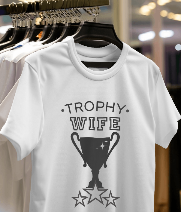 Trophy Wife Relaxed Jersey Short-Sleeve T-Shirt