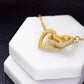 Bis Sis & Lil Sis | Interlocking Hearts Necklace | For Your Sister