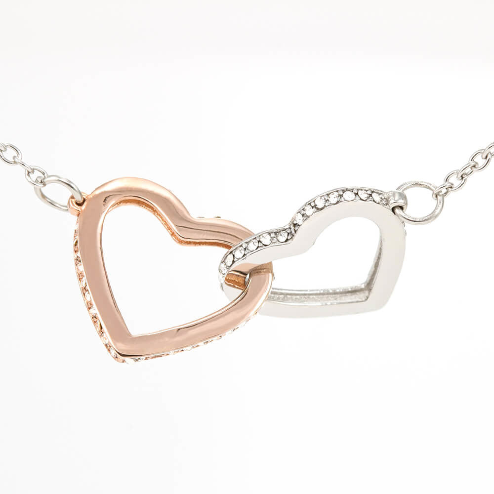 Shank a B*tch | Interlocking Hearts Necklace | For Her