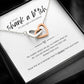 Shank a B*tch | Interlocking Hearts Necklace | For Her
