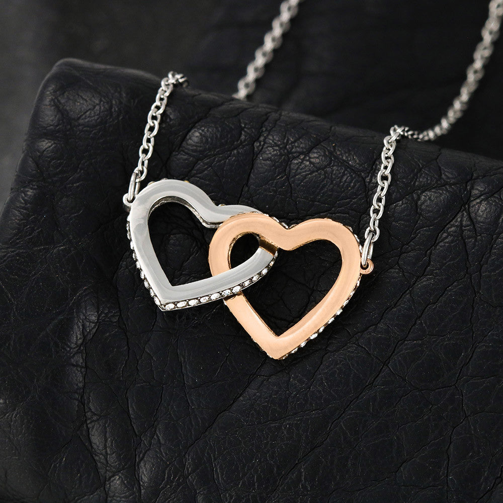 Bis Sis & Lil Sis | Interlocking Hearts Necklace | For Your Sister