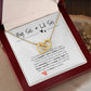 Bis Sis & Lil Sis | Interlocking Hearts Necklace | For Your Sister