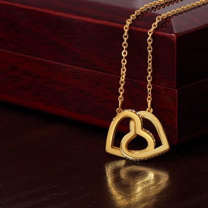 Bis Sis & Lil Sis | Interlocking Hearts Necklace | For Your Sister