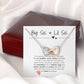 Bis Sis & Lil Sis | Interlocking Hearts Necklace | For Your Sister