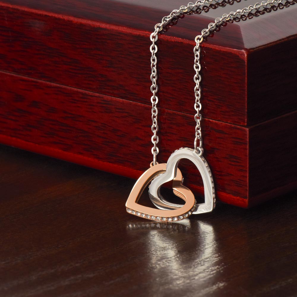 Bis Sis & Lil Sis | Interlocking Hearts Necklace | For Your Sister