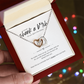 Shank a B*tch | Interlocking Hearts Necklace | For Her